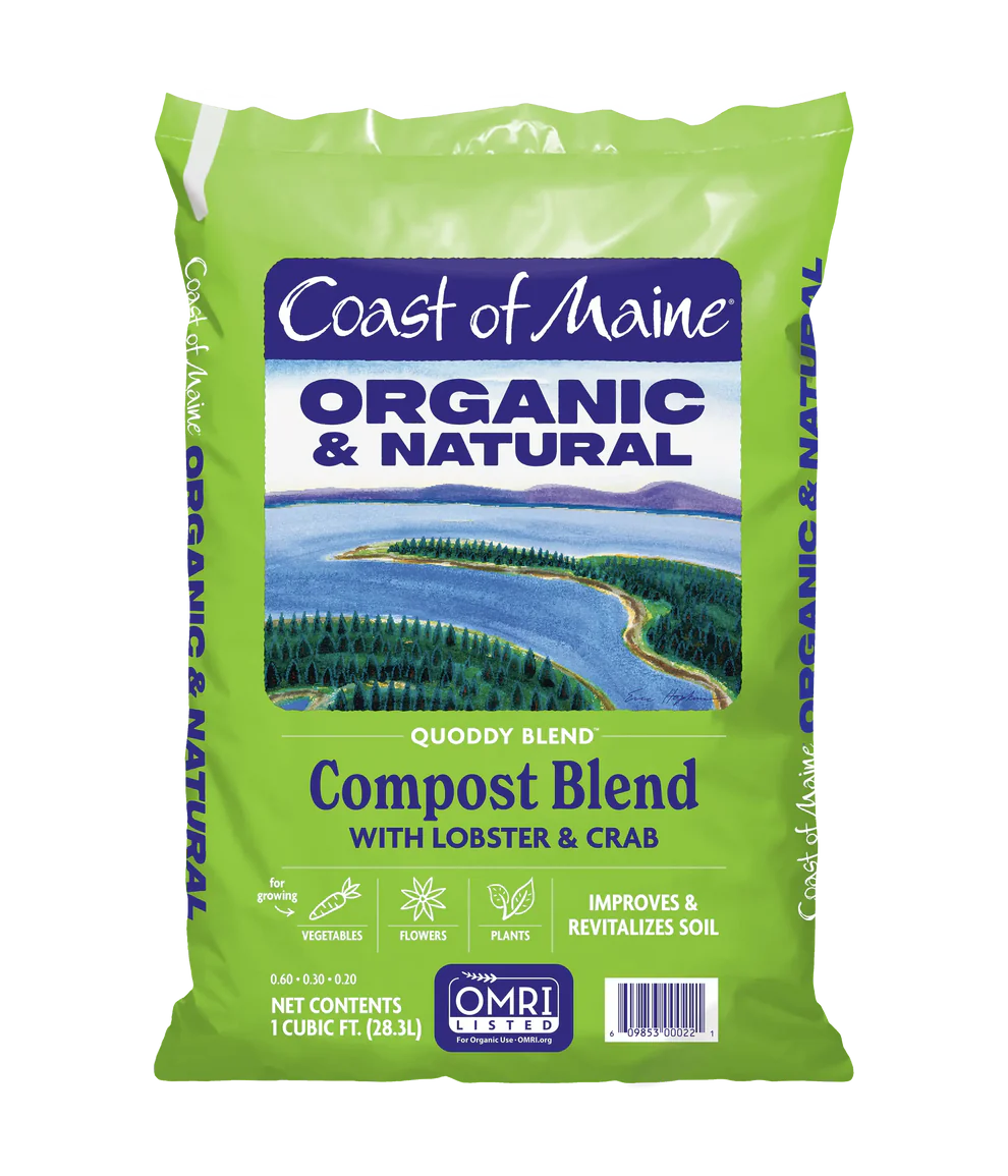 Coast of Maine Quoddy Blend Lobster Compost 1CuFt