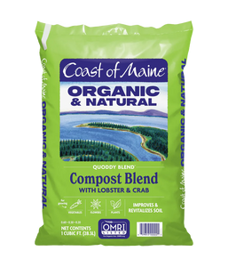 Coast of Maine Quoddy Blend Lobster Compost 1CuFt