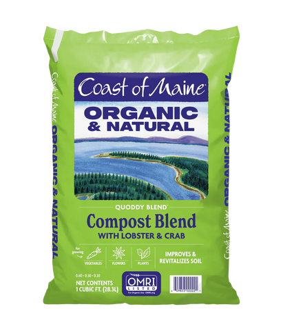 Coast of Maine Quoddy Blend Lobster Compost 1CuFt